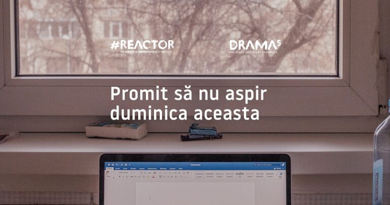 2.09 Spectacol-lectură: Promit să nu aspir duminica aceasta