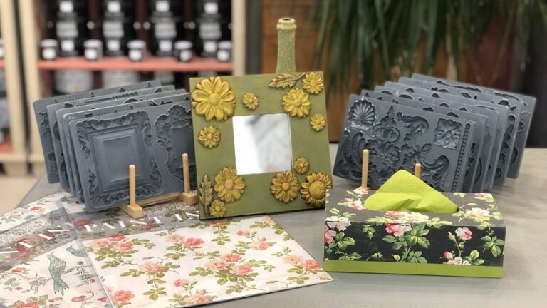 29.08 Atelier: decorăm cu mulaje și Paint Inlay
