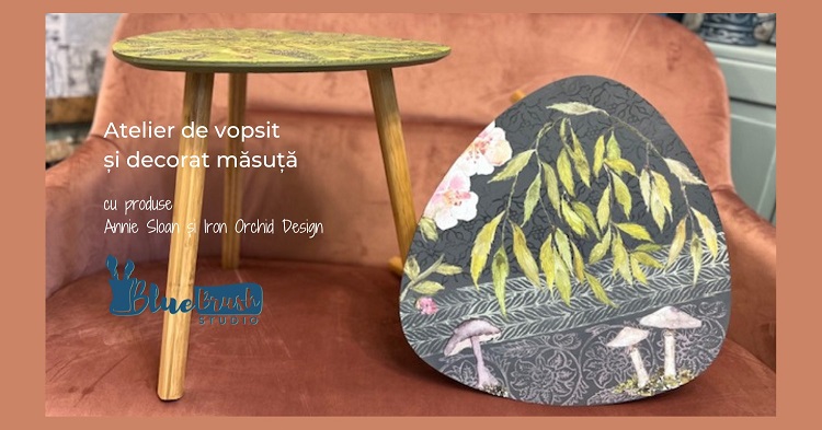19.09 Atelier de decorare masuta cu produse IOD
