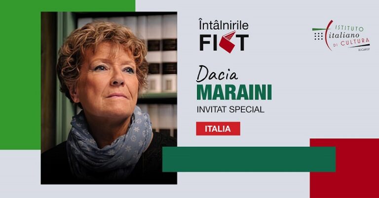 1.10 Intalnirile FICT: Dacia Maraini