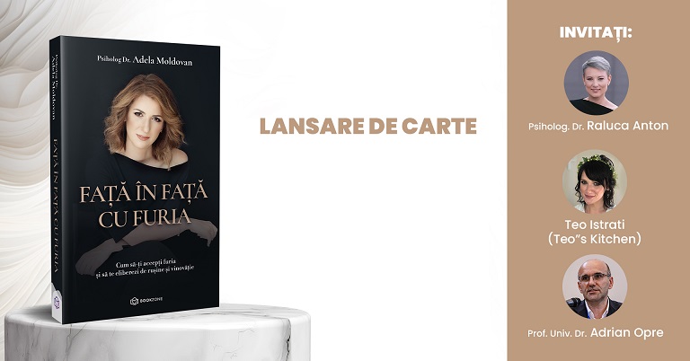 5.10 Lansare de carte: Fata in fata cu furia
