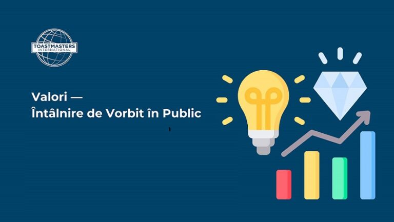 12.09 Intalnire de vorbit in public: Valori