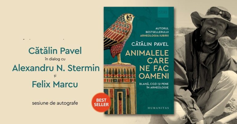 12.10 Lansare de carte: Animalele care ne fac oameni