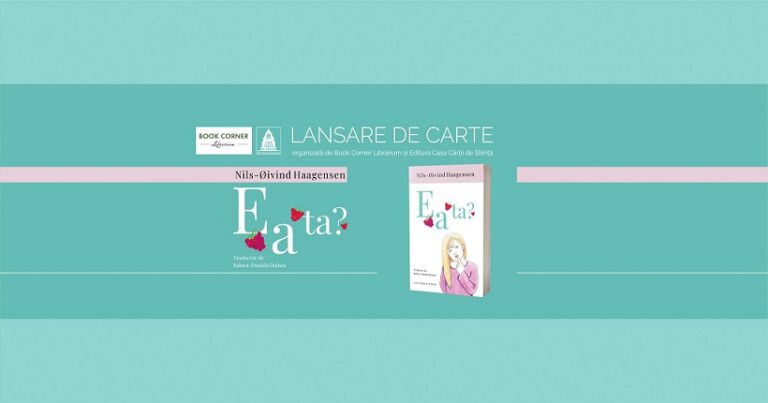 18.10 Lansare de carte: E a ta?
