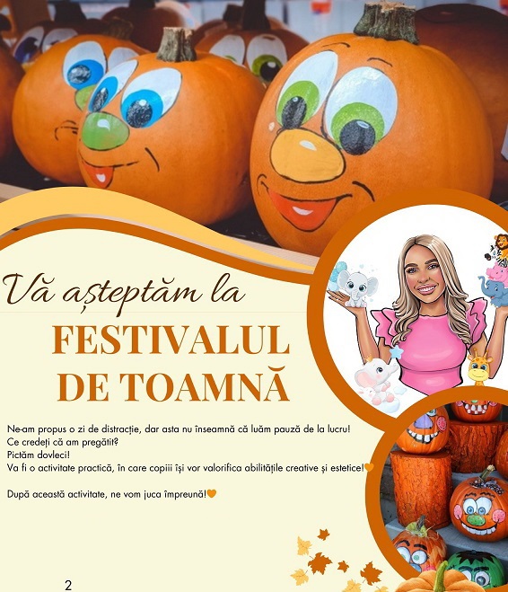28.10 Atelier pentru copii: Festivalul de toamna