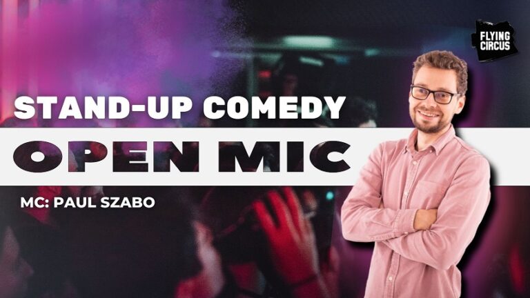 7.11 Open Mic de Stand-up Comedy cu Paul Szabo
