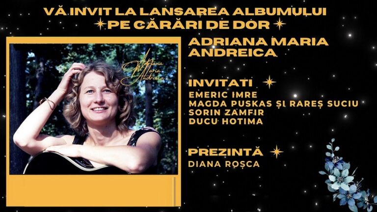 10.10 Lansare album: Pe cărări de dor