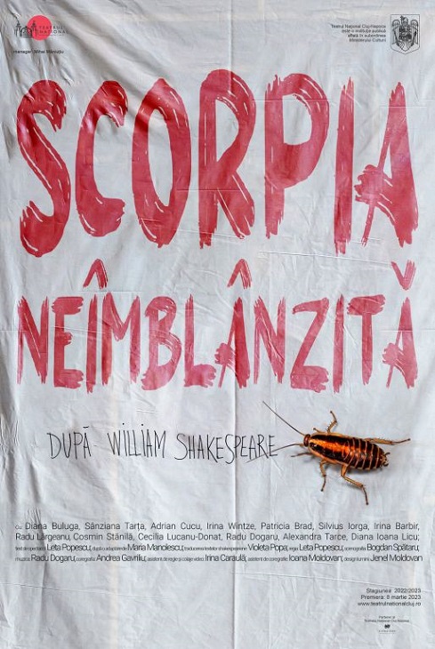 12.05 Spectacol de teatru: Scorpia neîmblânzită
