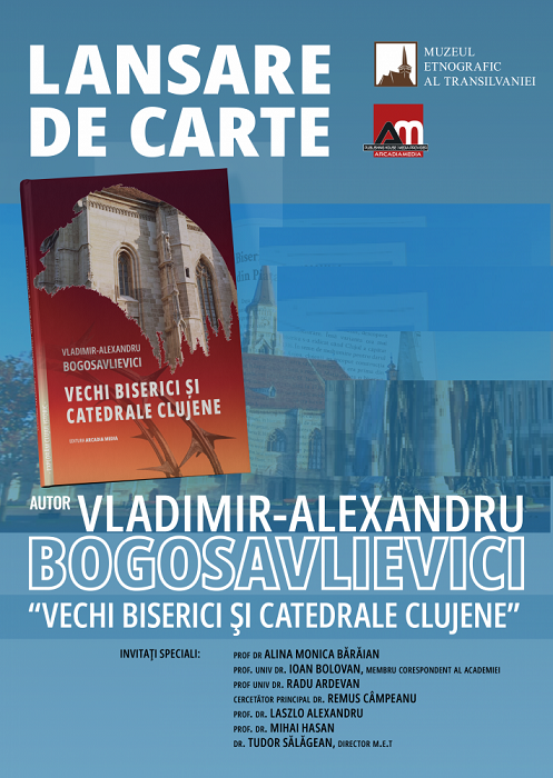 19.10 Lansare de carte: Vechi biserici și catedrale clujene