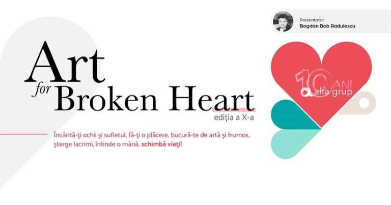 15.11 Eveniment caritabil: Art For Broken Heart