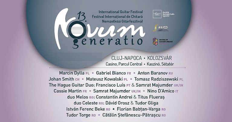 8-12.11 Festivalul Internațional de Chitară Novum Generatio