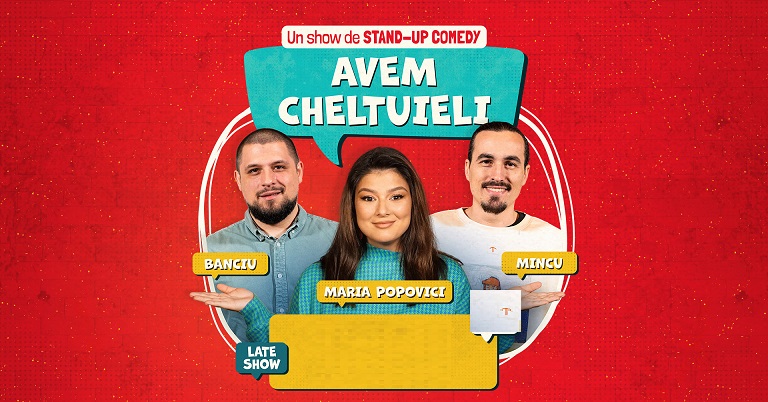 16.11 Stand-up Comedy cu Maria Popovici, Mincu și Banciu