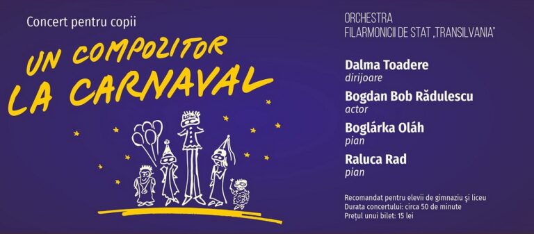 7.11 Concert pentru copii: Un compozitor la carnaval