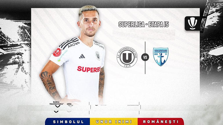 5.11 Eveniment sportiv: Universitatea Cluj – FC Voluntari