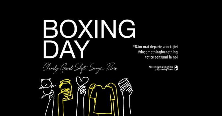 26.12 Eveniment caritabil: Boxing Day