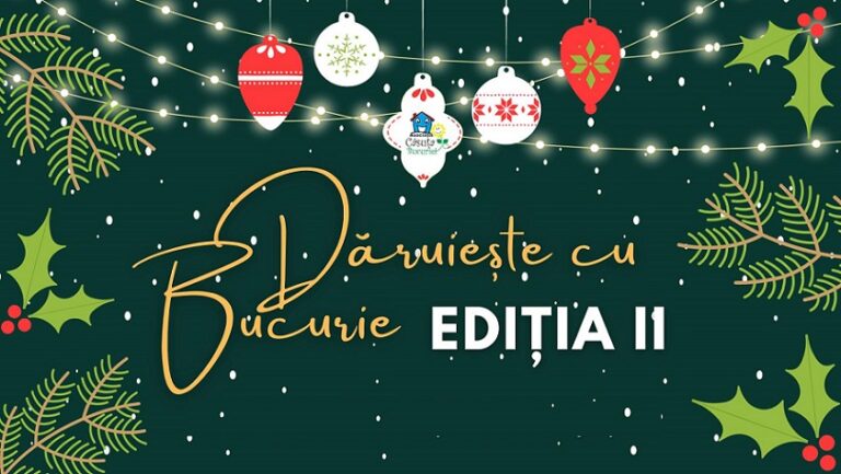 6.12 Spectacol caritabil: Dăruiește cu Bucurie