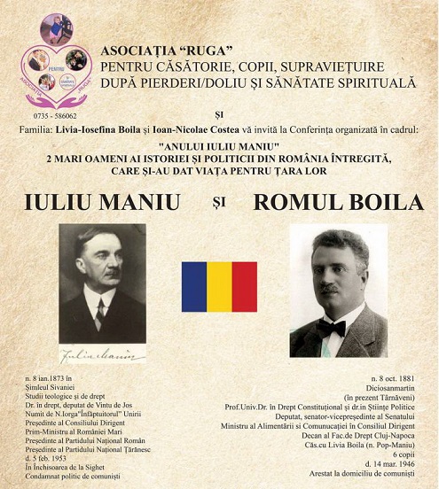 21.12 Conferința: Iuliu Maniu și Romul Boilă