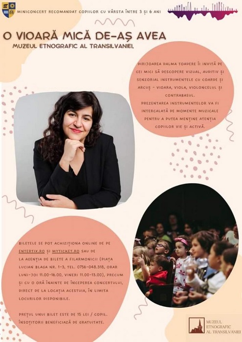 21.12 Eveniment pentru copii: Miniconcerte de Crăciun