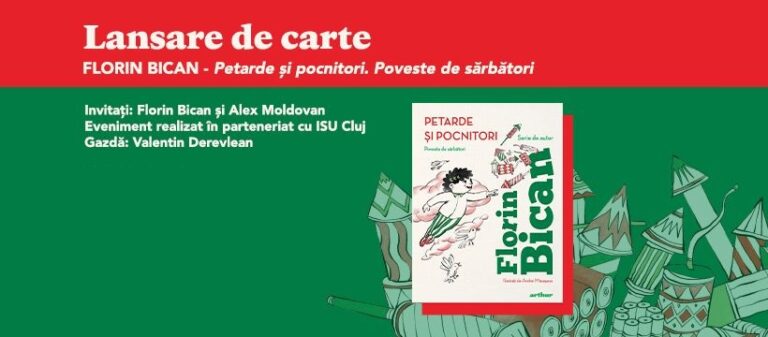 14.12 Lansare de carte: Petarde și pocnitori. Poveste de sărbători