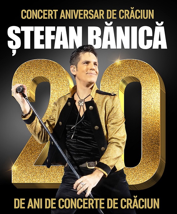 16.12 Concert de Crăciun: Ștefan Bănică – 20 de ani