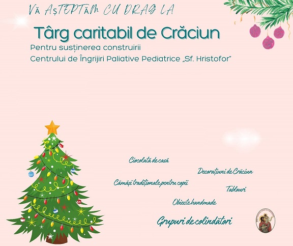 20-23.12 Târgul Caritabil de Crăciun