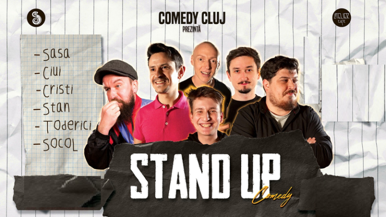 17.01 Stand-Up Comedy cu Sasa, Ciui, Socol, Giurgiu, Toderici și Stan