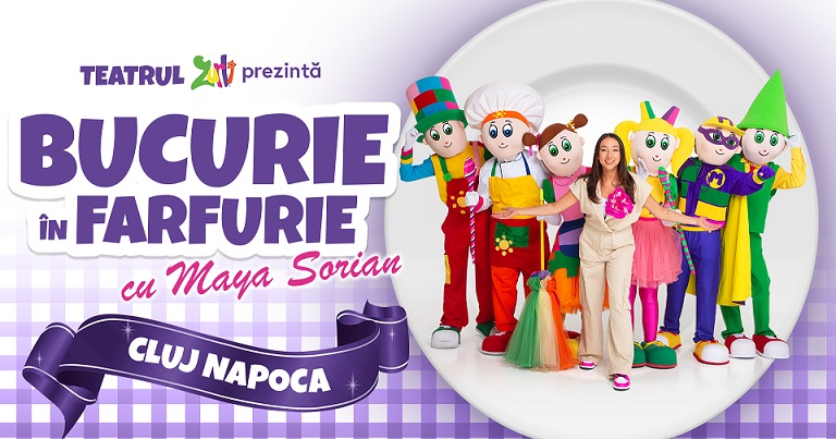 11.02 Spectacol pentru copii: Bucurie în farfurie