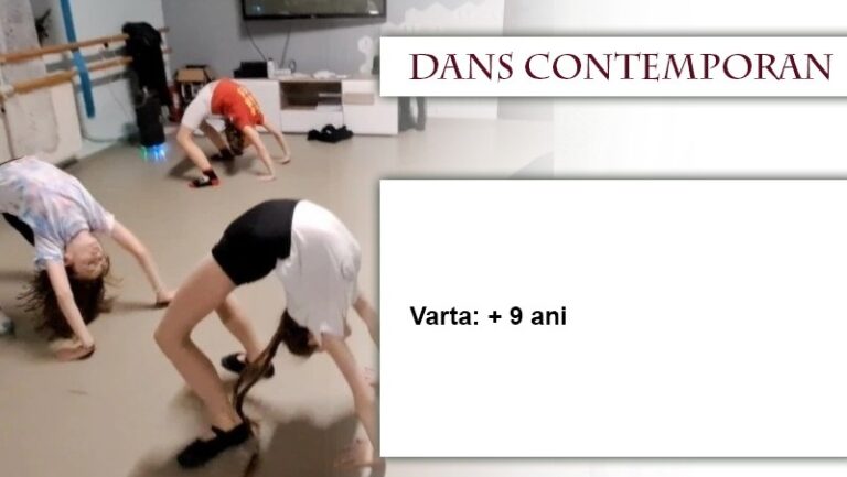 15.02 Dans contemporan pentru copii