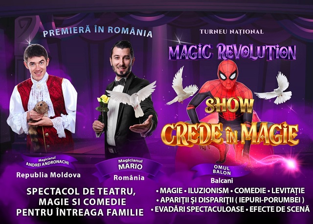24.02 Spectacol: Magic Revolution Show