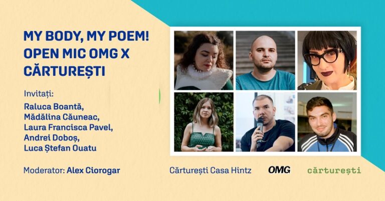 8.02 Maraton de poezie: My body, my poem!