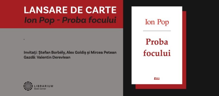 21.02 Lansare de carte: Proba focului