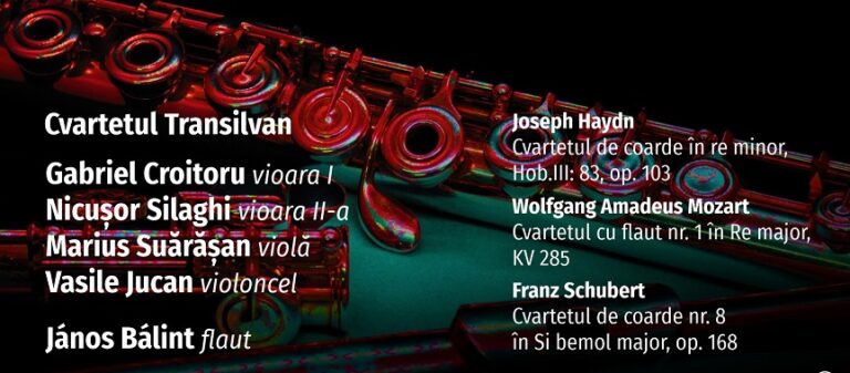 29.02 Recital cameral – Cvartetul Transilvan si János Bálint
