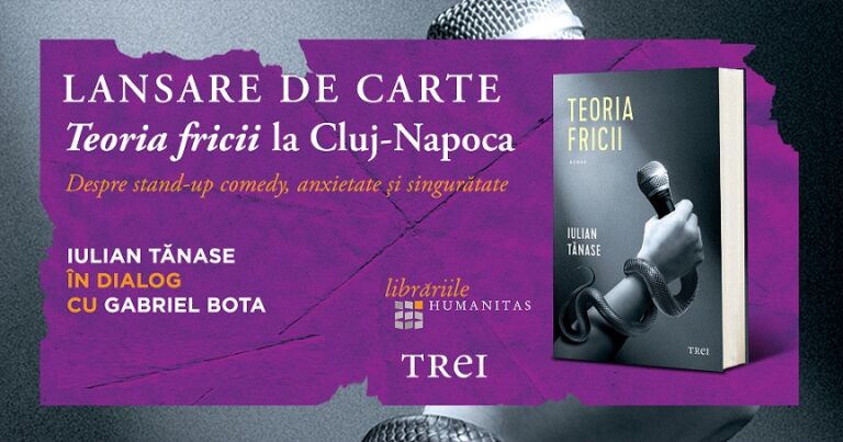 14.02 Lansare de carte: Teoria fricii