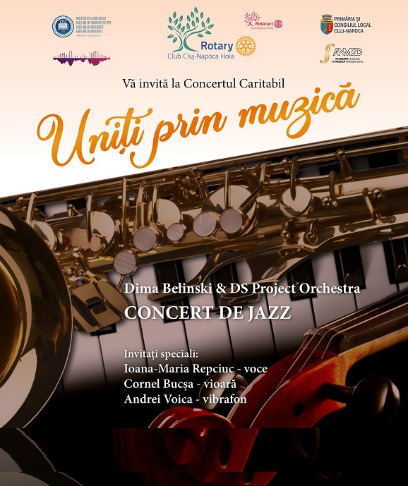 29.02 Concert caritabil: Uniți prin Muzică
