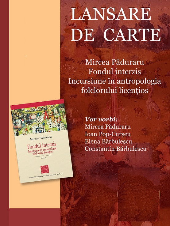 21.03 Lansare de carte: Fondul interzis