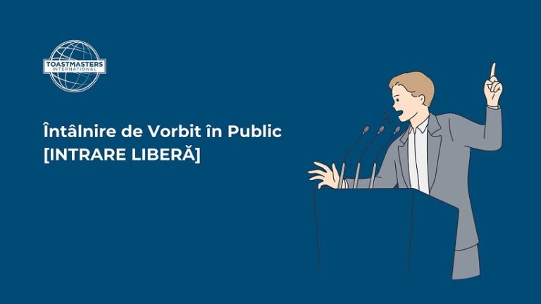 5.03 Întâlnire de vorbit în public