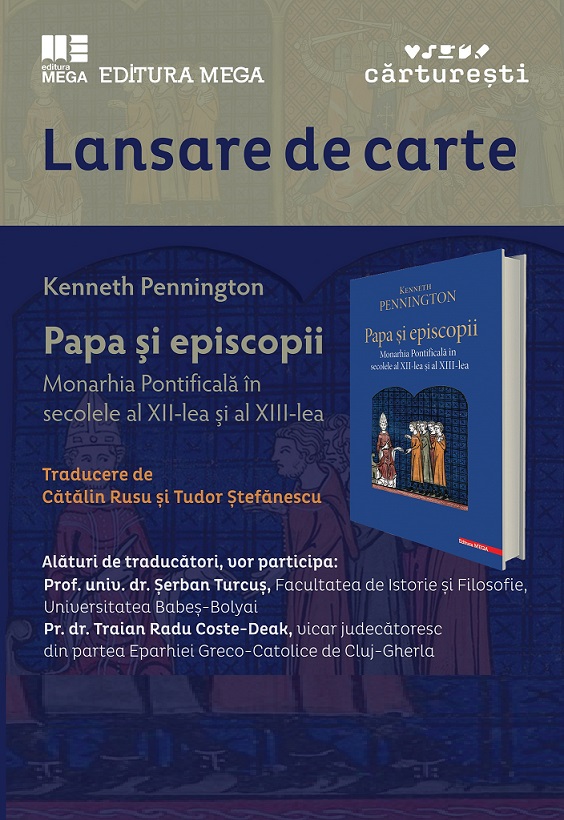 13.03 Lansare de carte: Papa si episcopii
