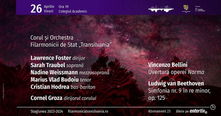 26.04 Concert vocal-simfonic – dirijor Lawrence Foster