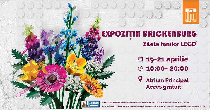 19-21.04 Expoziția Brickenburg – Zilele Fanilor LEGO