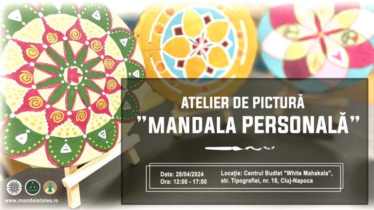 28.04 Atelier de pictură: Mandala Personală