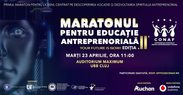 23.04 Maratonul pentru educație antreprenorială