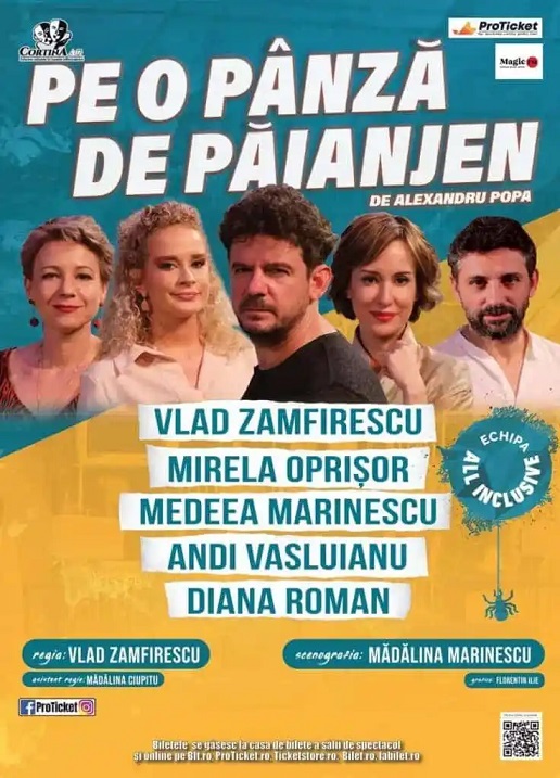 16.04 Spectacol: Pe o pânză de paianjen