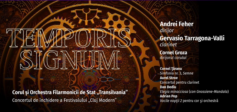 12.04 Concert de închidere a Festivalului Cluj Modern: Temporis Signum