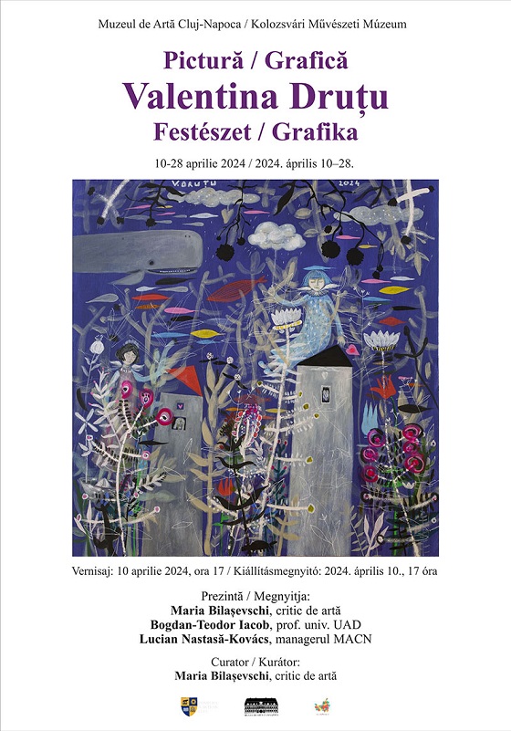 17.04 Expoziție: Pictură / Grafică. Valentina Druțu
