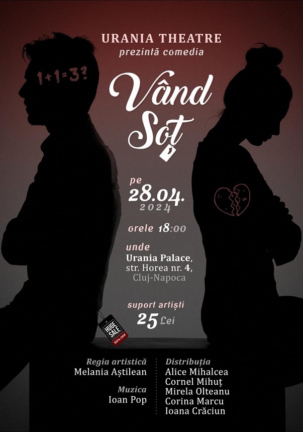 28.04 Comedie: Vând Soț