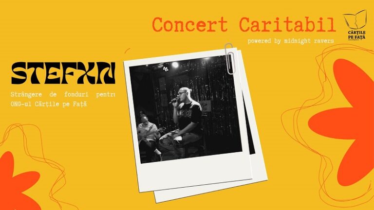 26.04 Concert caritabil: Stefxn pentru biblioteca mobila BookTruck