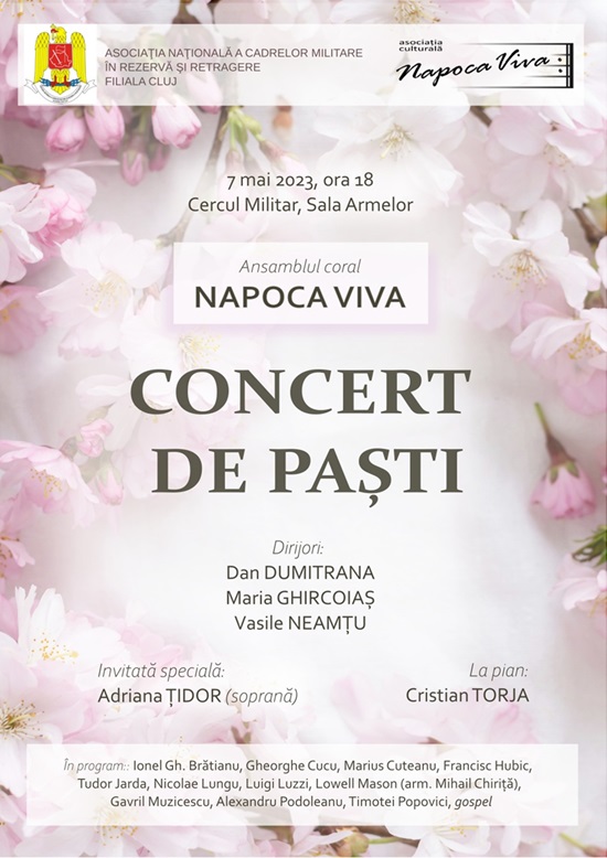 7.05 Concert de Pasti