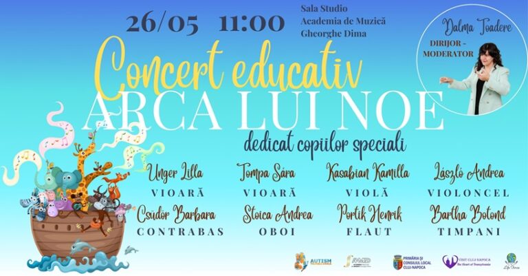26.05 Concert educativ – Arca lui Noe