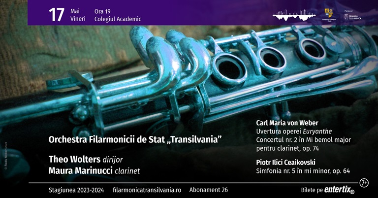 17.05 Concert simfonic – dirijor Theo Wolters