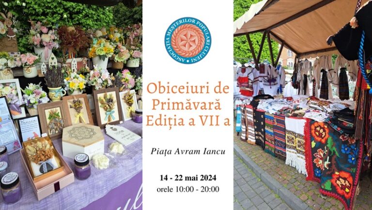 14-22.05 Targ: Obiceiuri de primavara